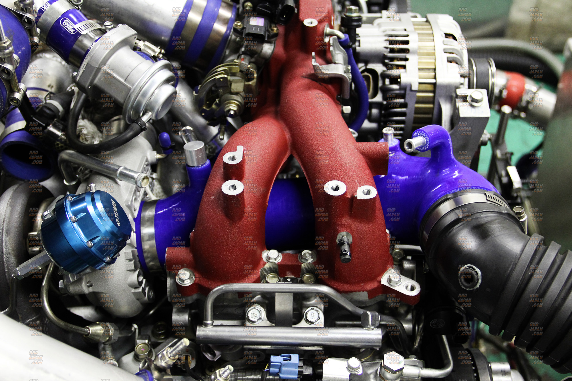 Tomei Turbo Suction Intake Hose Black - GDA GDB - RHDJapan